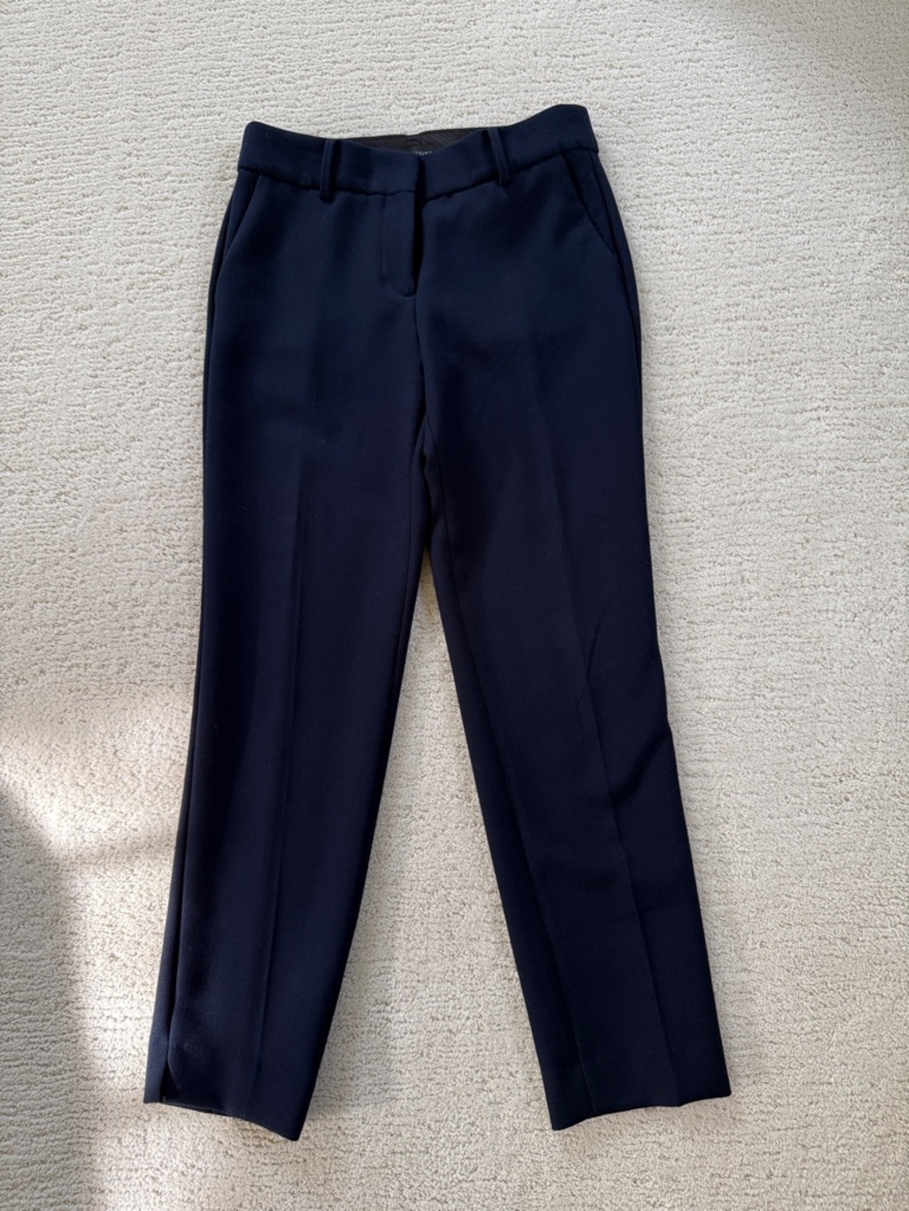 Talbots Hampshire Ankle Pant in Navy Blue